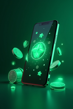 Smartphone mit Granawin Casino App